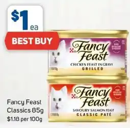 Foodland Fancy feast classics offer