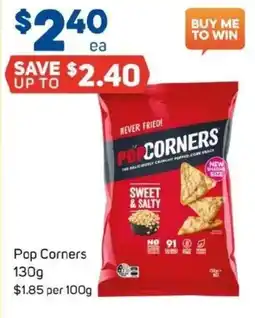 Foodland Pop corners offer