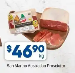 Foodland San marino australian prosciutto offer