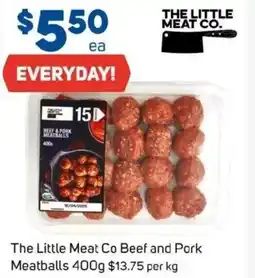 Foodland The little meat co beef and pork meatballs offer