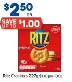 Foodland Ritz crackers offer