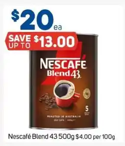 Foodland Nescafé blend 43 offer