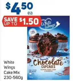Foodland White wings cake mix offer