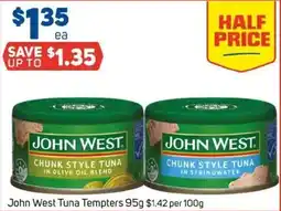 Foodland John west tuna tempters offer
