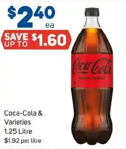 Foodland Coca-cola & varieties offer