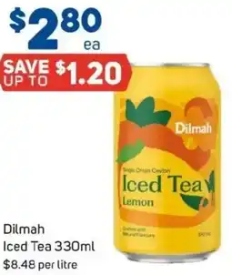 Foodland Dilmah iced tea offer