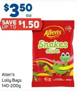 Foodland Allen's lolly bags offer