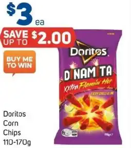 Foodland Doritos corn chips offer