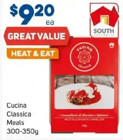 Foodland Cucina classica meals offer