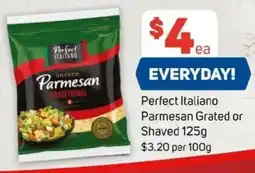 Foodland Perfect italiano parmesan grated or shaved offer