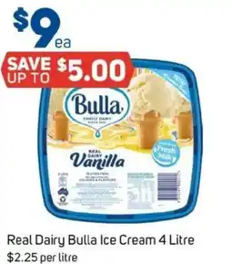 Foodland Real dairy bulla ice cream offer
