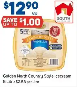 Foodland Golden north country style icecream offer