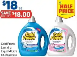 Foodland Cold Power Laundry Liquid offer