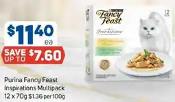 Foodland Purina Fancy Feast Inspirations Multipack offer
