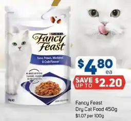 Foodland Fancy Feast Dry Cat Food offer