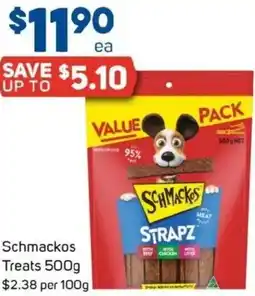 Foodland Schmackos Treats offer