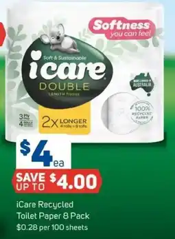 Foodland iCare Recycled Toilet Paper offer