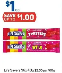 Foodland Life Savers Stix offer