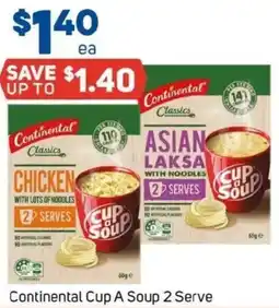 Foodland Continental cup a soup offer