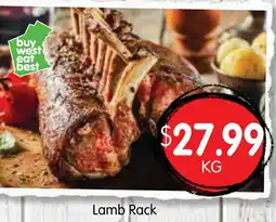 Spudshed Lamb rack offer