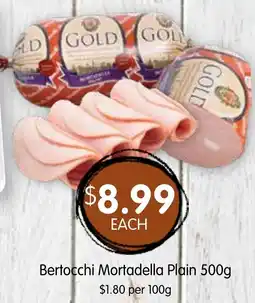 Bertocchi Mortadella Plain