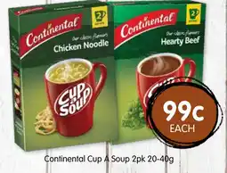 Spudshed Continental cup a soup offer