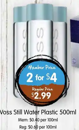 Spudshed Voss Still Water Plastic offer