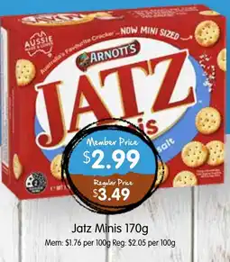Spudshed Jatz minis offer