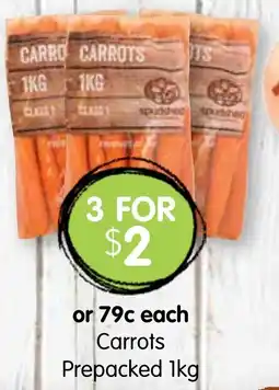 Spudshed Carrots Prepacked offer