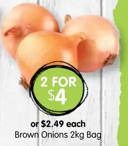 Spudshed Brown Onions offer