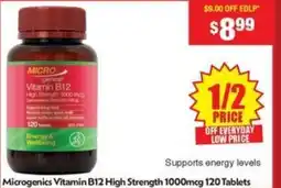 Chemist Warehouse Microgenics vitamin b12 high strength offer