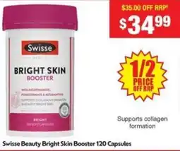 Chemist Warehouse Swisse Beauty Bright Skin Booster offer