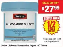 Chemist Warehouse Swisse Ultiboost Glucosamine Sulfate offer