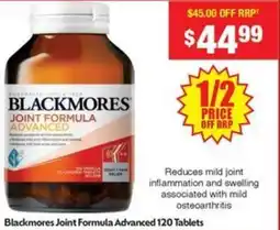 Chemist Warehouse Blackmores Joint Formula Advanced offer