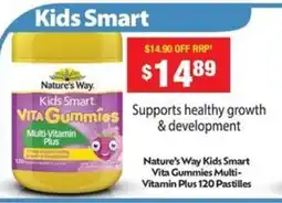 Chemist Warehouse Nature's way kids smart vita gummies multi- vitamin plus offer