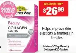 Chemist Warehouse Nature's way beauty collagen offer