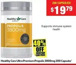 Chemist Warehouse Healthy Care Ultra Premium Propolis offer