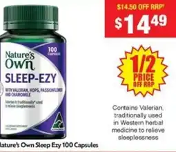 Chemist Warehouse Nature's Own Sleep Ezy offer