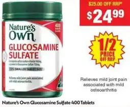 Chemist Warehouse Nature's Own Glucosamine Sulfate offer