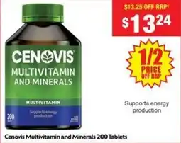 Chemist Warehouse Cenovis Multivitamin and Minerals offer