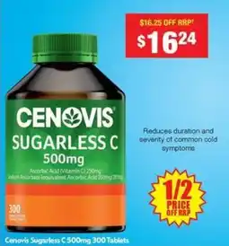 Chemist Warehouse Cenovis Sugarless offer