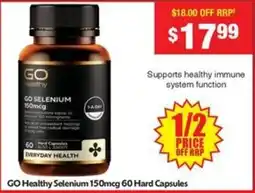 Chemist Warehouse GO Healthy Selenium 150mcg offer