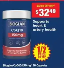 Chemist Warehouse Bioglan coq10 1 offer