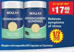 Chemist Warehouse Bioglan ashwagandha offer