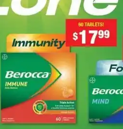 Chemist Warehouse Berocca immune daily defence orange flavour offer