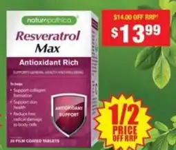 Chemist Warehouse Resveratrol max offer