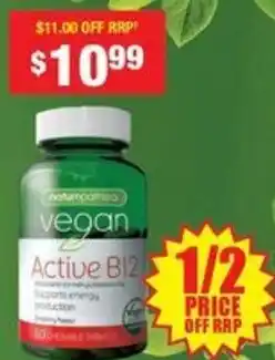 Chemist Warehouse Vegan active b12 offer