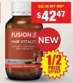 Chemist Warehouse Fusion Hair Vitality offer