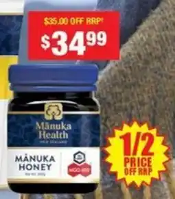 Chemist Warehouse Manuka Health Manuka Honey MGO 400+ UMF13 offer
