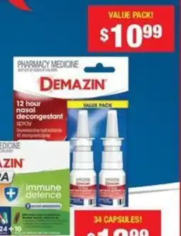 Chemist Warehouse Demazin 12 hour nasal decongestant offer